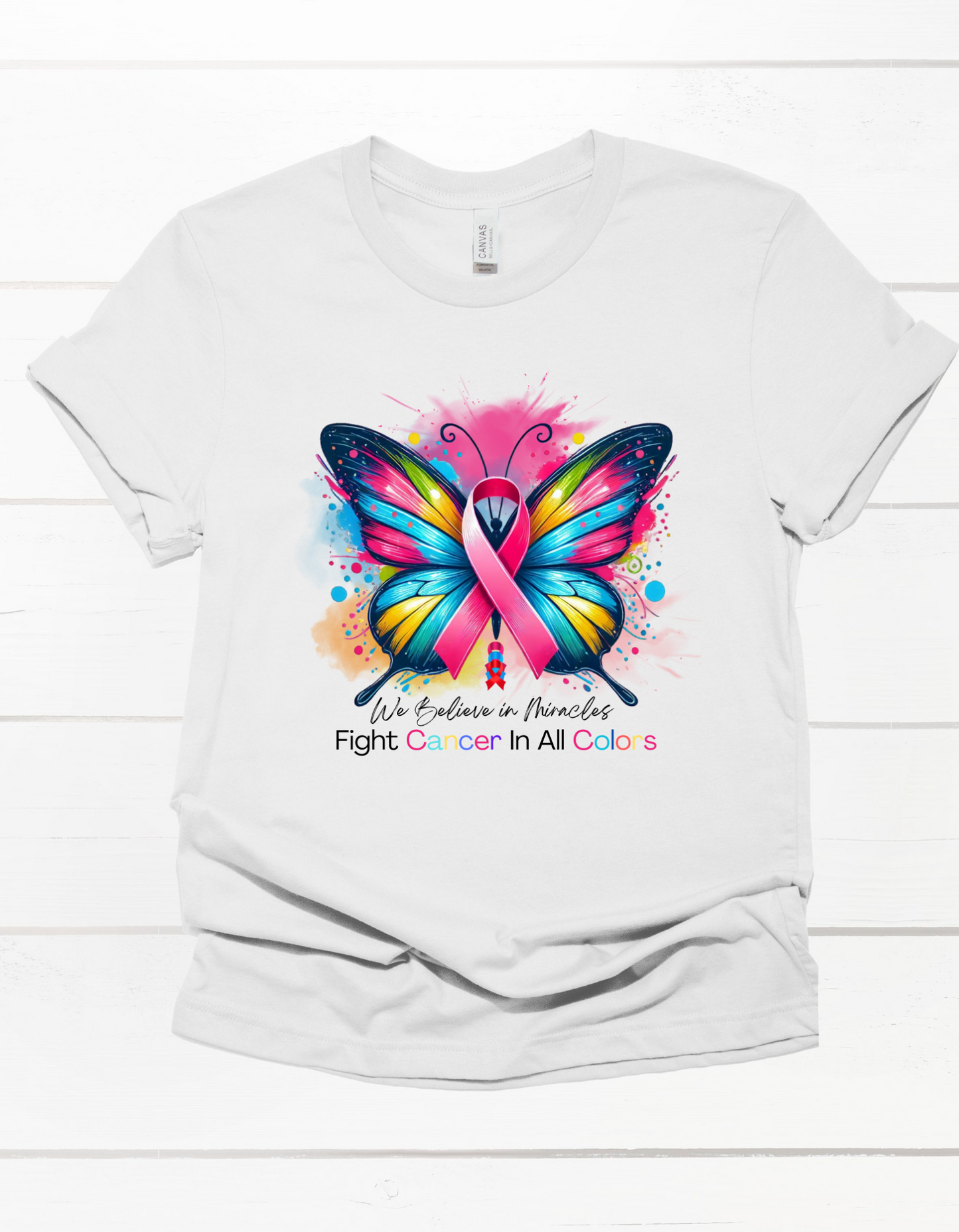 Fight Cancer In All Colors Tee