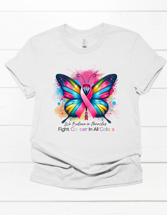 Fight Cancer In All Colors Tee